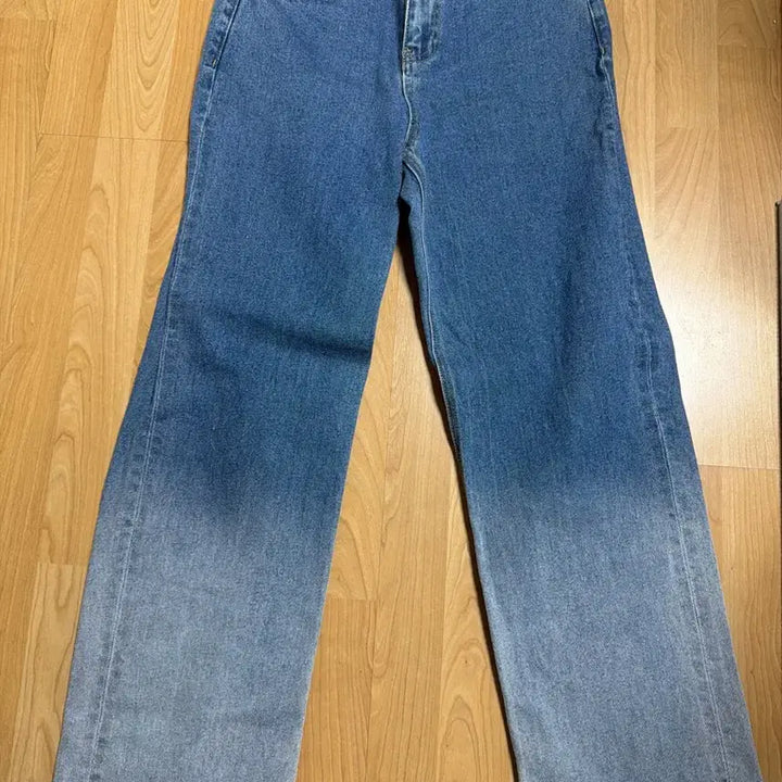 [BUNJANG] FRANK STONE Gradient Wide Denim Pants / 프랭크스톤 그라데이션 와이드팬츠