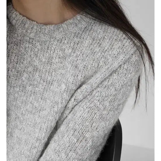 [BUNJANG] D.O.R Crop Blend Knit / 디오어 크롭 블렌드 니트