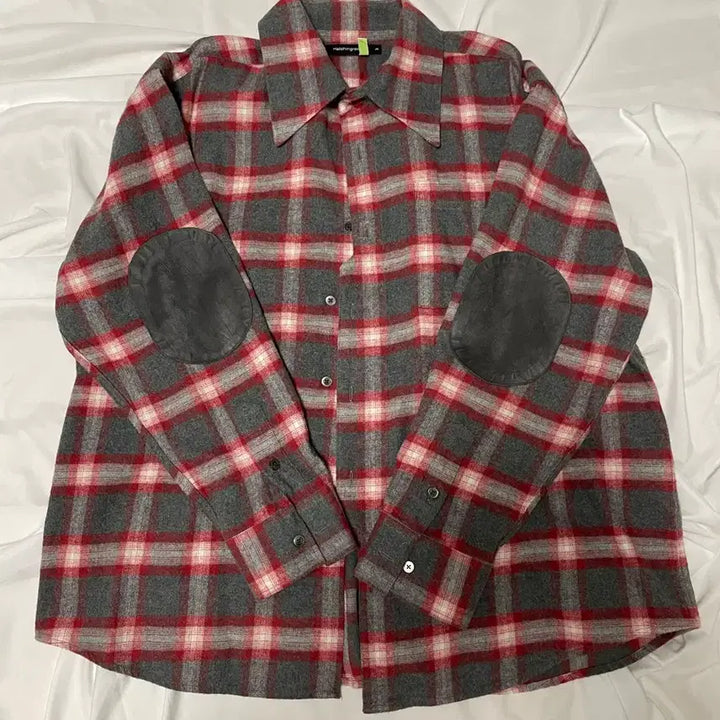 [BUNJANG] Hatchingroom 22FW Archive Flannel Red Check Shirt / 해칭룸(hatchingroom) 22FW 아카이브 셔츠 플란넬 레드 체크