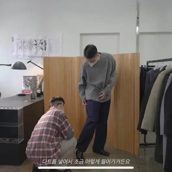 [BUNJANG] Hatchingroom 22FW Archive Flannel Red Check Shirt / 해칭룸(hatchingroom) 22FW 아카이브 셔츠 플란넬 레드 체크