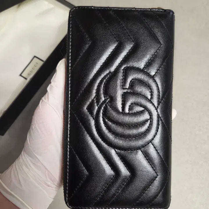 [BUNJANG] Gucci Marmont Matelasse Long Wallet / 구찌 마몽 마틀라세 지갑