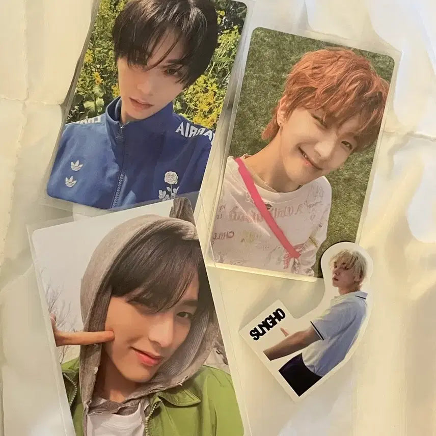 [BUNJANG] ATEEZ Taesan Who Photocard Bundle Set / (일괄)보넥도 태산 who포카 프레임운학태산포카 일괄판매