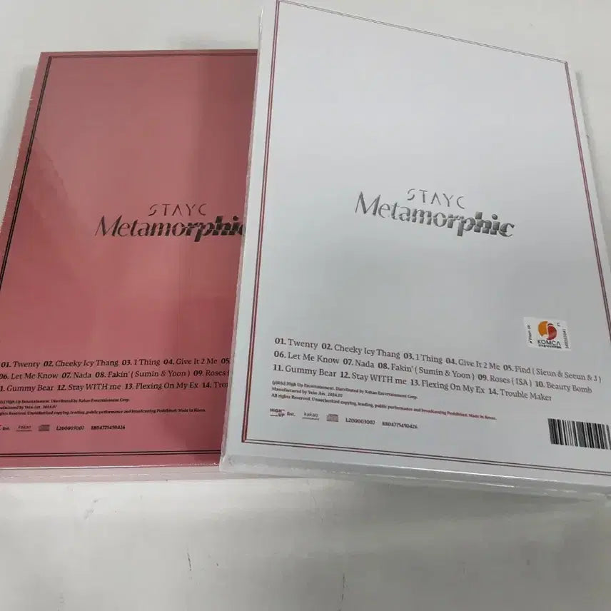 [BUNJANG] STAYC Metamorphic Album (Pink/White) / 스테이씨 STAYC Metamorphic 앨범 (핑크/화이트)