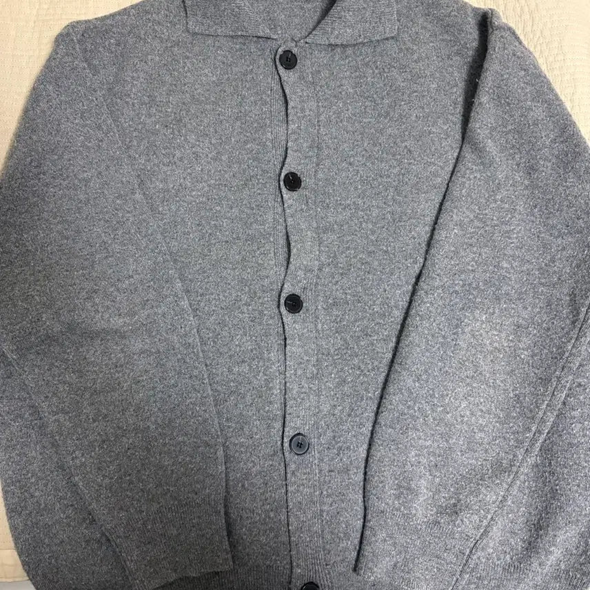 [BUNJANG] Drawfit Gray XL Cardigan / 드로우핏 카라 가디건 그레이 XL