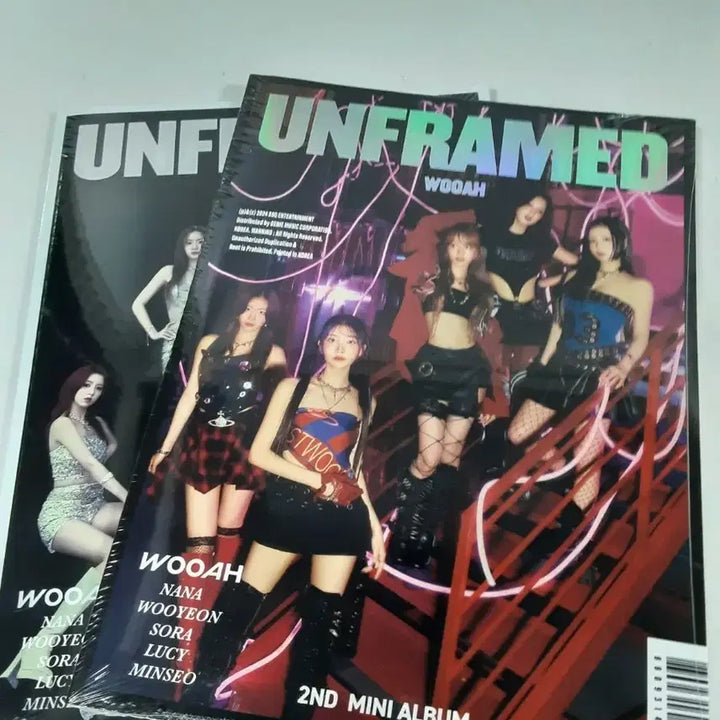 [BUNJANG] WOOAH UNFRAMED 2nd Mini Album / 우아! (WOOAH) UNFRAMED 2nd 미니앨범 2종