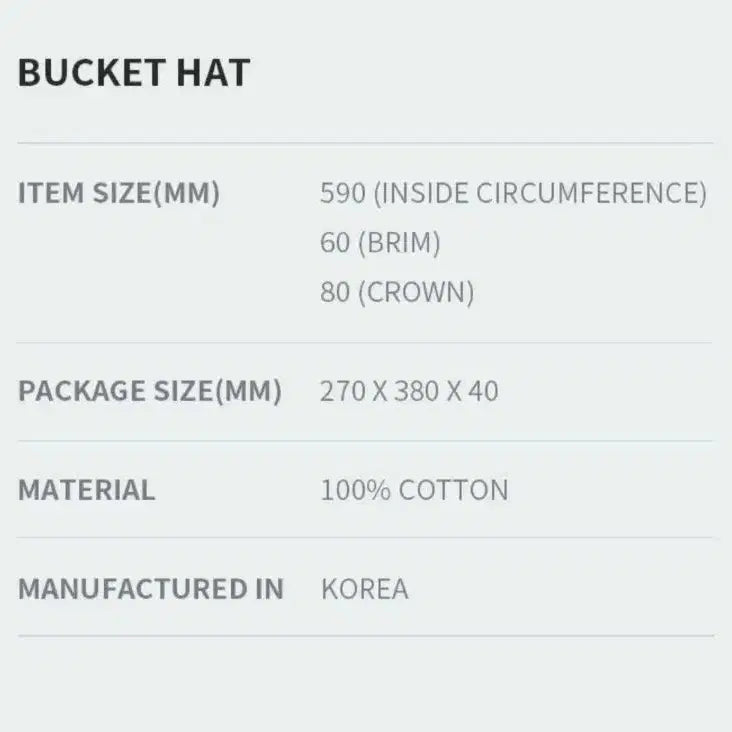[BUNJANG] BTS Map of the Soul ON:E Bucket Hat / 방탄소년단 BTS 맵솔콘 투어 엠디 버킷햇 모자