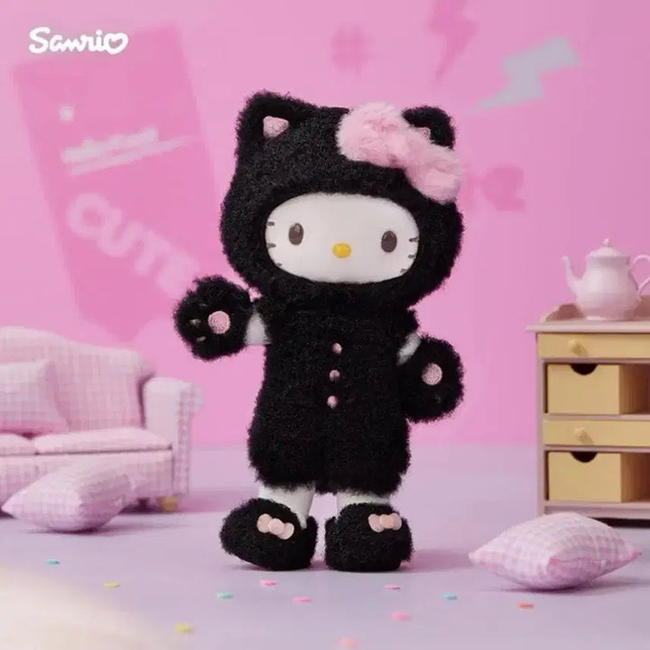 [BUNJANG] Sanrio Hello Kitty Long Legs Doll Keyring / 새상품) 중국 산리오 헬로키티의 하루 롱다리 인형 키링