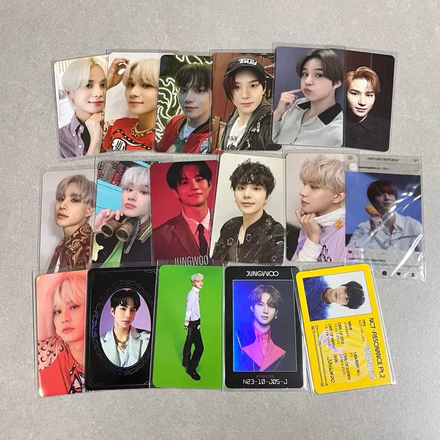 [SOLD OUT] NCT 정우 포토카드 일괄