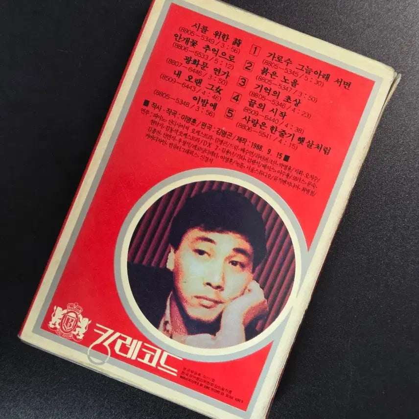 [BUNJANG] Lee Moon Sae Vol. 5 Cassette Tape / 0307 이문세 5집 카세트 테이프