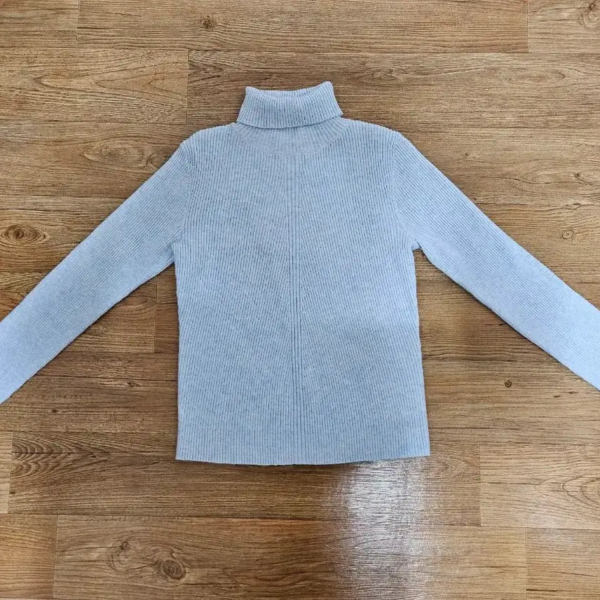 [BUNJANG] It MICHAA Ribbed Knit Turtleneck Pullover 66 / 잇미샤 목폴라 골지 니트 풀오버 66