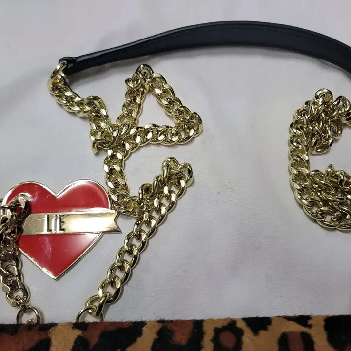 [BUNJANG] Leopard Pattern Chain Mini Bag / 레오파드 패턴 체인 미니백