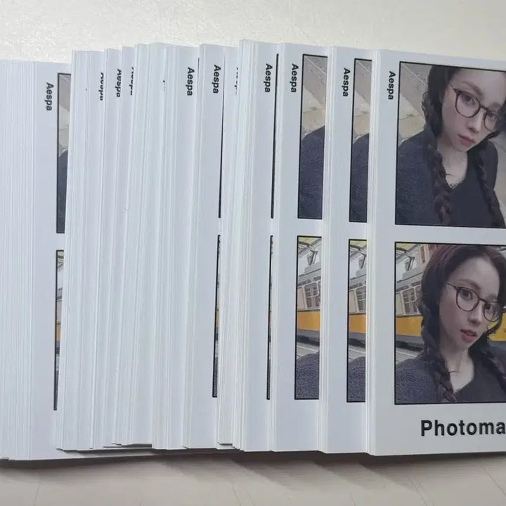[BUNJANG] Karina Unofficial 120 Photocards / 카리나 비공굿 120장