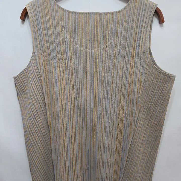 [BUNJANG] Pleats Please Sleeveless Top / (정품)플리츠플리즈 여성 민소매