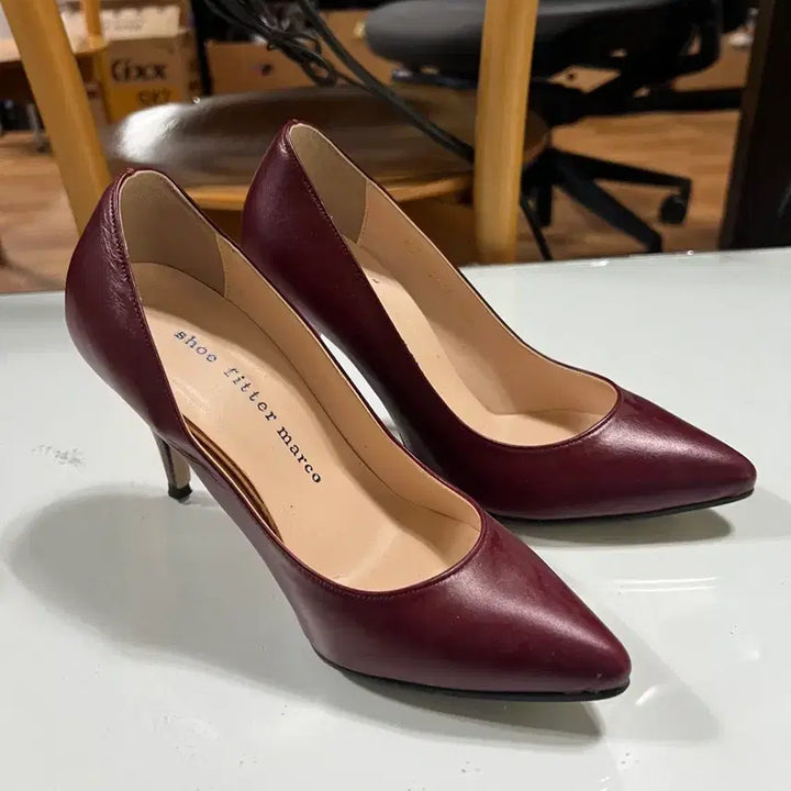 [BUNJANG] Shoe Fitter Marco Burgundy Pumps 240 / shoe fitter marco 버건디 펌프스힐 구두 240