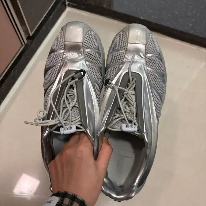 [BUNJANG] Fila x Thug Club Replica Gray Sneakers / [240]휠라 x 떠그 클럽 레플리카 그레이 스니커즈