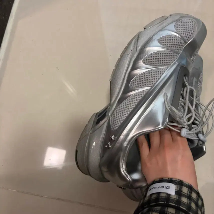 [BUNJANG] Fila x Thug Club Replica Gray Sneakers / [240]휠라 x 떠그 클럽 레플리카 그레이 스니커즈
