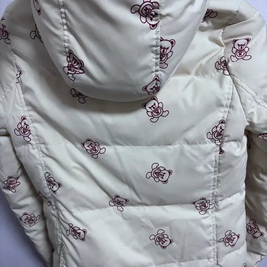 [BUNJANG] Hysteric Glamour Pucker Bear Reversible Padded Jacket / 히스테릭글래머 퍽베어 크림핑크 패딩 리버시블
