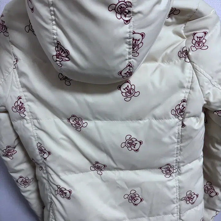 [BUNJANG] Hysteric Glamour Pucker Bear Reversible Padded Jacket / 히스테릭글래머 퍽베어 크림핑크 패딩 리버시블