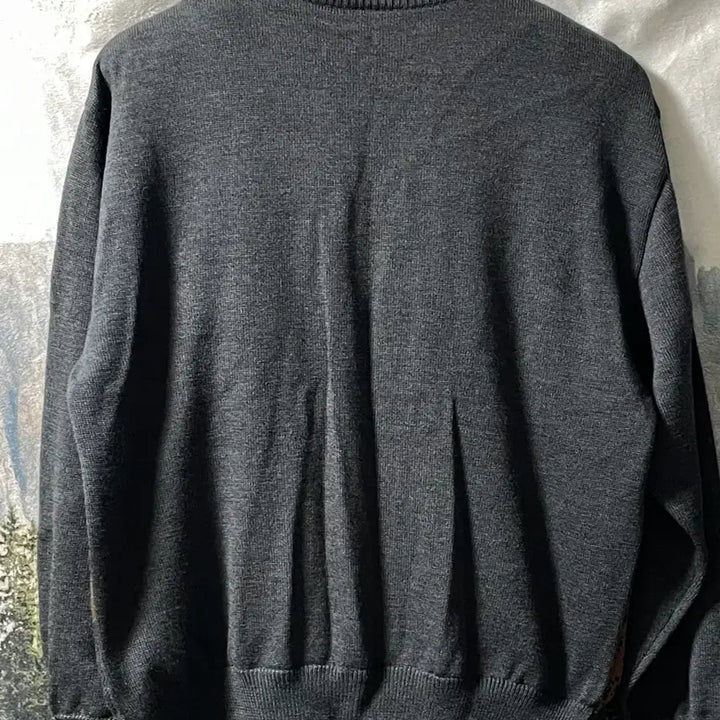 [BUNJANG] XL Embroidered Horse/Dog Logo Knit Sweater / XL 말,강아지 자수 로고 니트