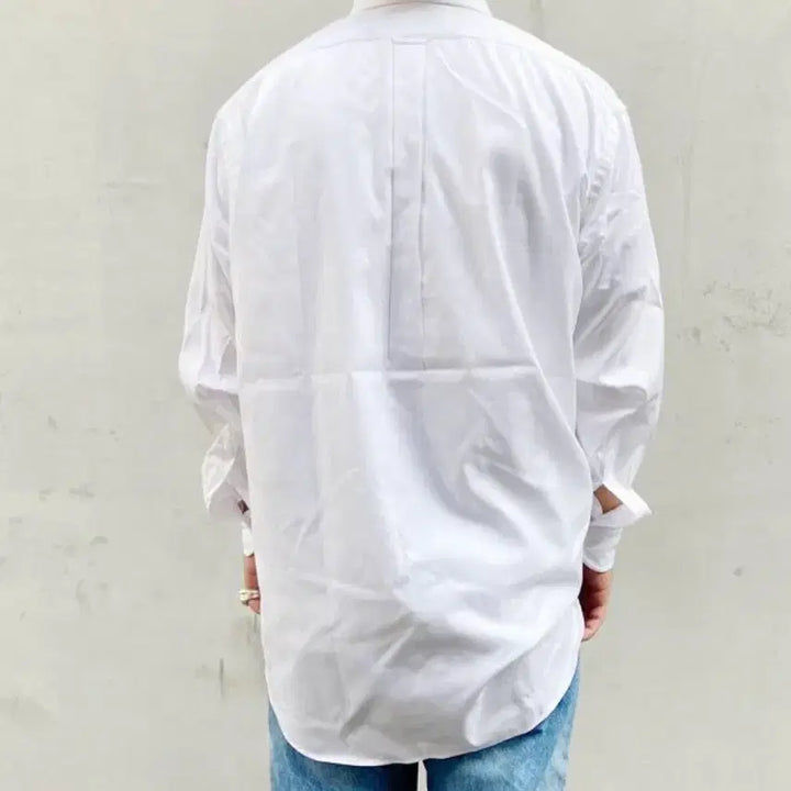 [BUNJANG] Digawel x J.Press Oxford Long Shirt / 디가웰 x 제이프레스 옥스포드 롱 셔츠
