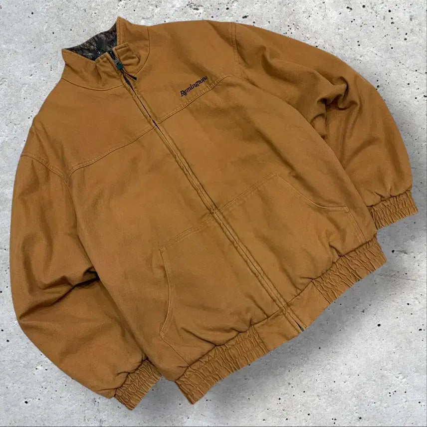 [BUNJANG] Remington Realtree Reversible Brown Work Jacket / [M] 레밍턴 리얼트리 리버시블 브라운 워크 자켓 D40