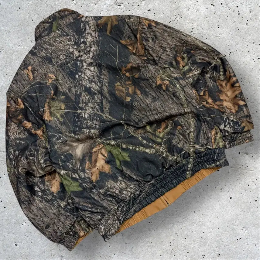 [BUNJANG] Remington Realtree Reversible Brown Work Jacket / [M] 레밍턴 리얼트리 리버시블 브라운 워크 자켓 D40
