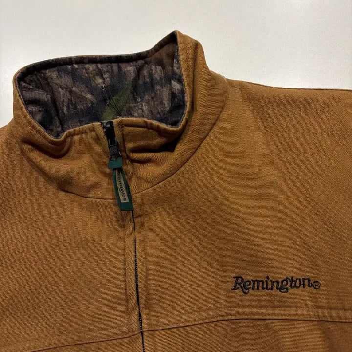 [BUNJANG] Remington Realtree Reversible Brown Work Jacket / [M] 레밍턴 리얼트리 리버시블 브라운 워크 자켓 D40