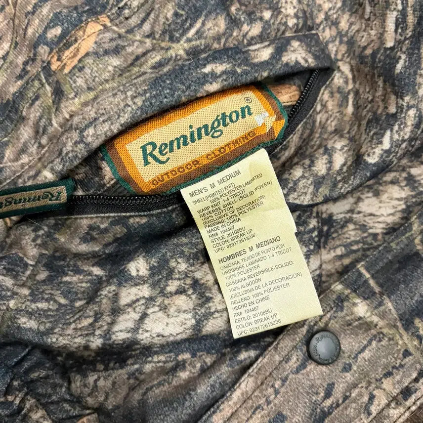 [BUNJANG] Remington Realtree Reversible Brown Work Jacket / [M] 레밍턴 리얼트리 리버시블 브라운 워크 자켓 D40