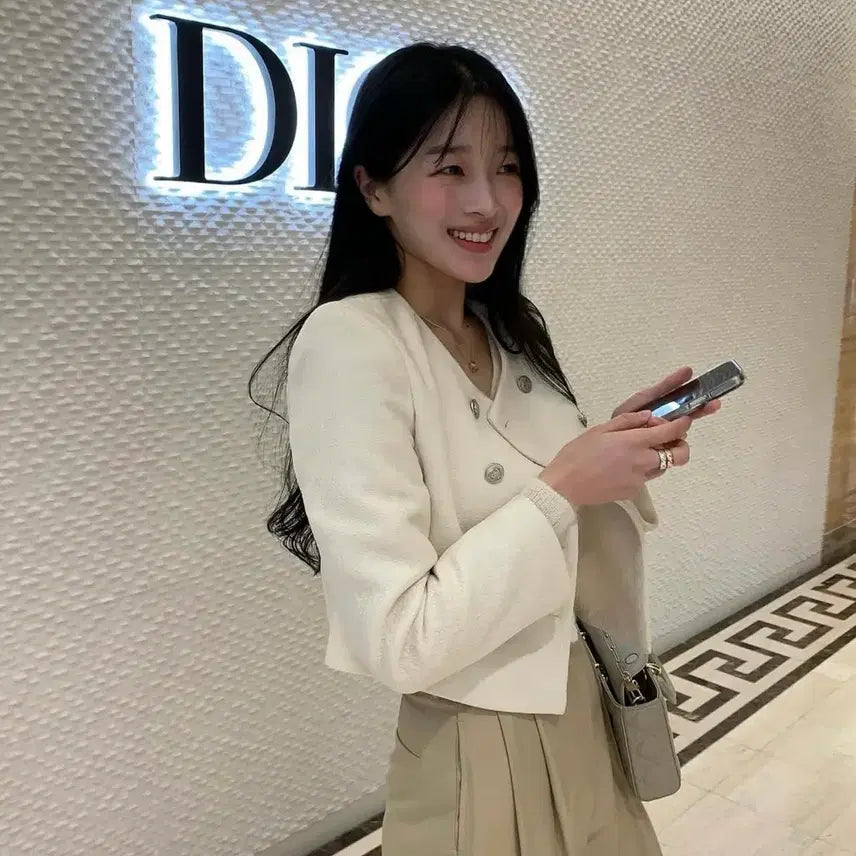 [BUNJANG] frenu Pond Double Jacket Ivory / 새상품)frenu 프레누 폰드 더블자켓 아이보리