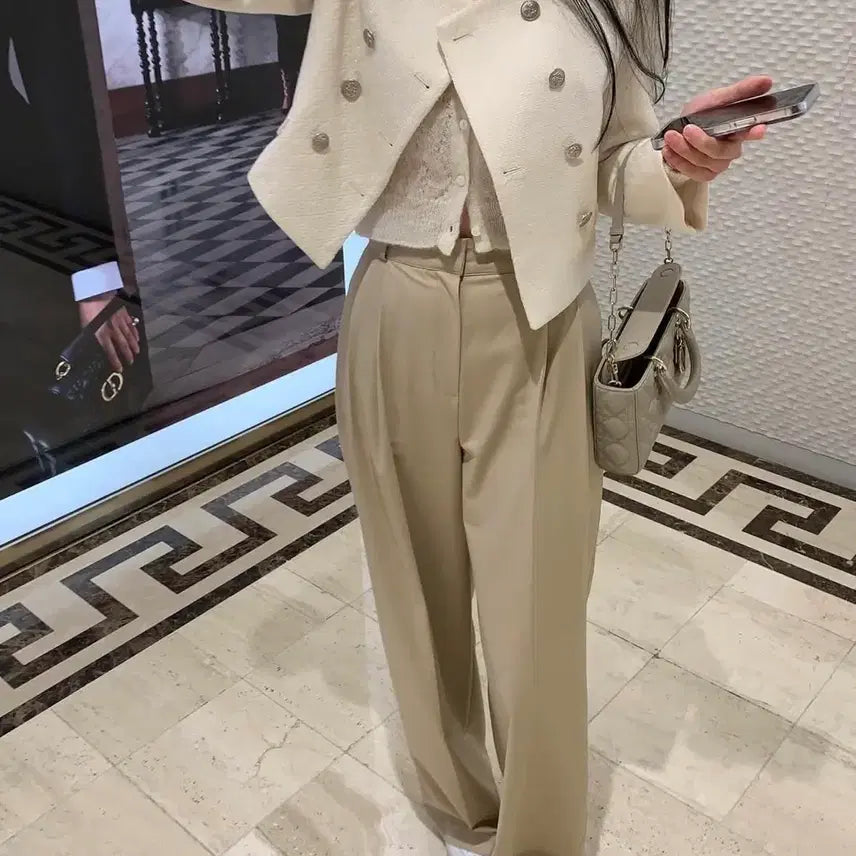 [BUNJANG] frenu Pond Double Jacket Ivory / 새상품)frenu 프레누 폰드 더블자켓 아이보리