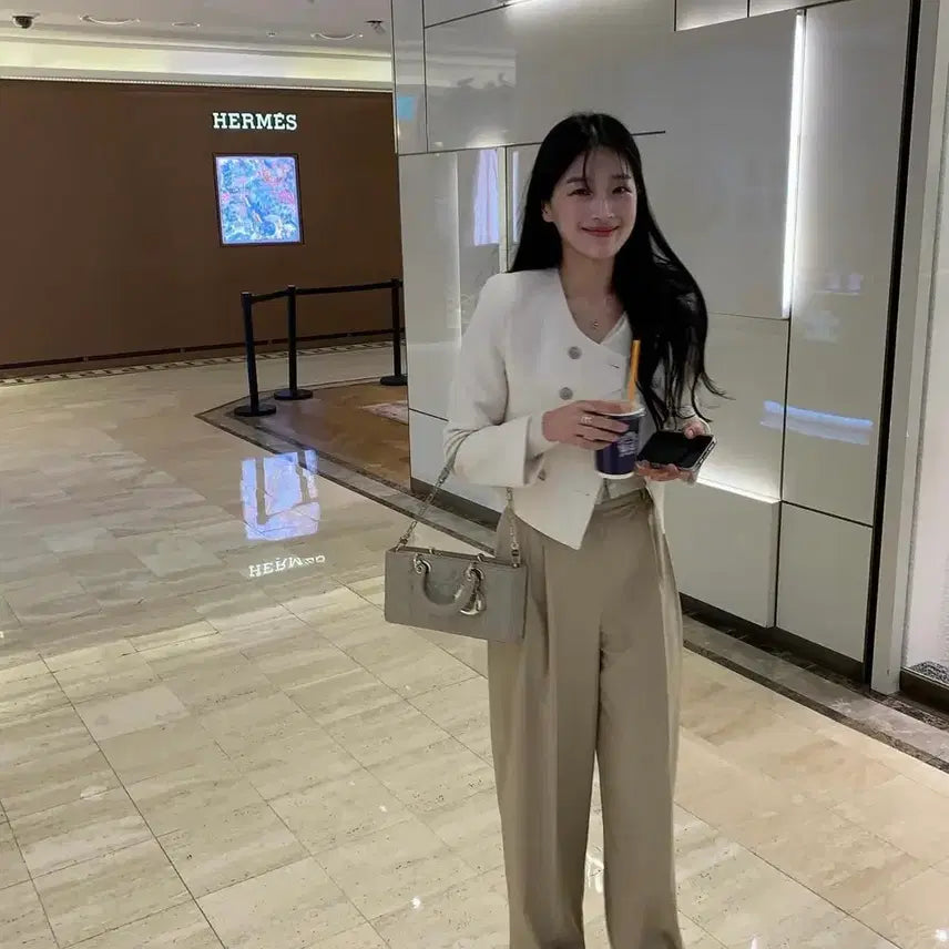 [BUNJANG] frenu Pond Double Jacket Ivory / 새상품)frenu 프레누 폰드 더블자켓 아이보리