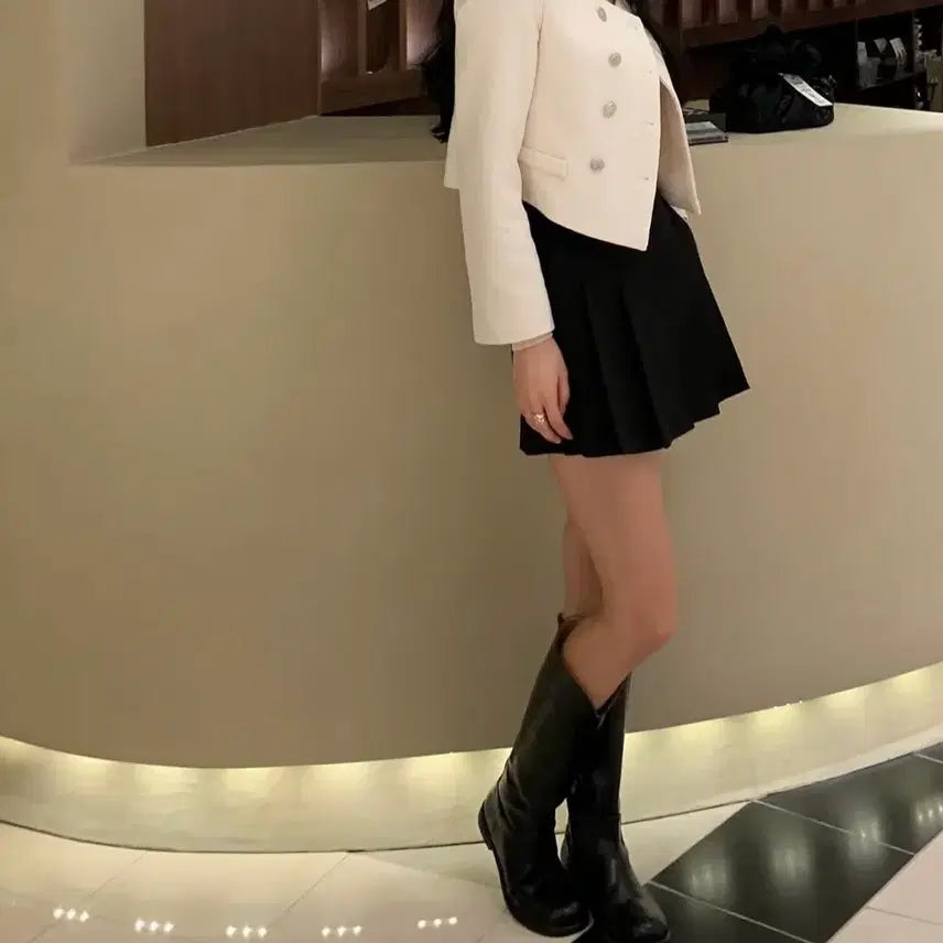 [BUNJANG] frenu Pond Double Jacket Ivory / 새상품)frenu 프레누 폰드 더블자켓 아이보리