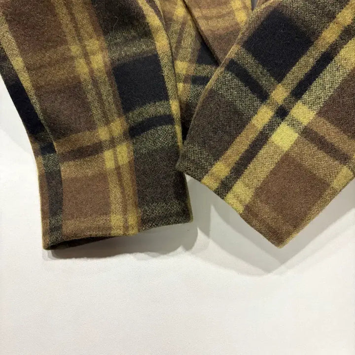 [BUNJANG] Andersson Bell Miguel Wool Check Long Coat / [S] 앤더슨벨 미구엘 울 체크 롱코트 D42