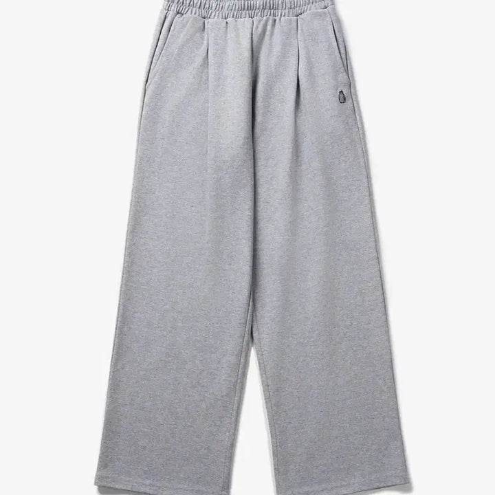 [BUNJANG] Generic Wide Sweatpants Gray 2XL / 원턱 와이드 스웨트펜츠 그레이 기모 2XL