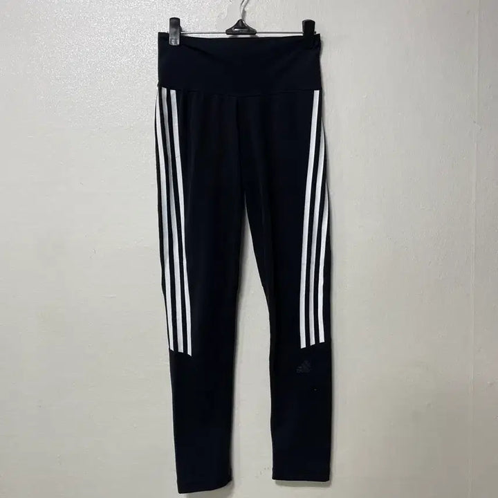 [BUNJANG] Vintage Adidas Three-Stripes Leggings Black / 빈티지구 아디다스 삼선 레깅스 블랙