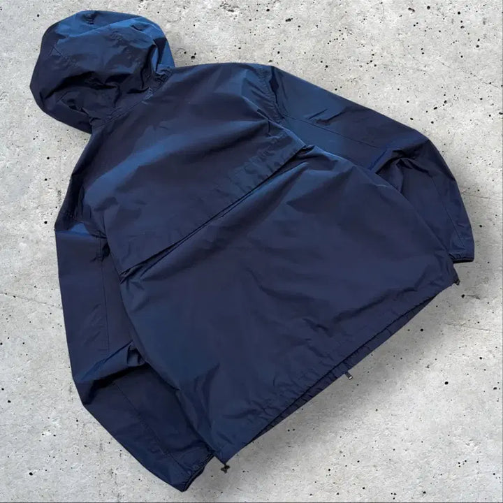 [BUNJANG] Polo Ralph Lauren Navy Hooded Windbreaker Jacket / [M] 24s 폴로 랄프로렌 네이비 바람막이 후드 자켓 D52