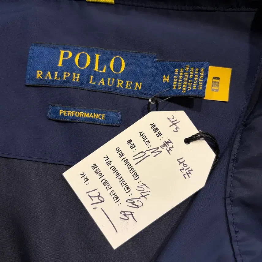 [BUNJANG] Polo Ralph Lauren Navy Hooded Windbreaker Jacket / [M] 24s 폴로 랄프로렌 네이비 바람막이 후드 자켓 D52