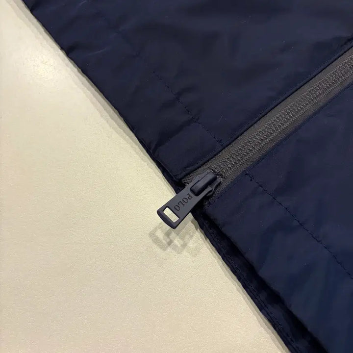 [BUNJANG] Polo Ralph Lauren Navy Hooded Windbreaker Jacket / [M] 24s 폴로 랄프로렌 네이비 바람막이 후드 자켓 D52