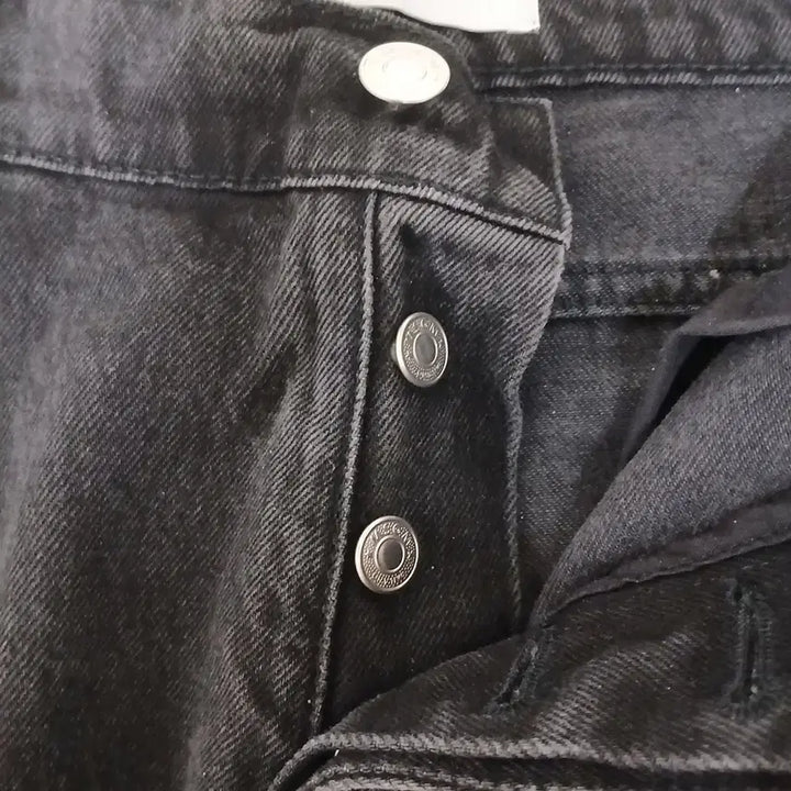 [BUNJANG] MSGM Milano Logo Patch Black Denim Jeans / made in Italy  MSGM 이탈리아 데님 팬츠