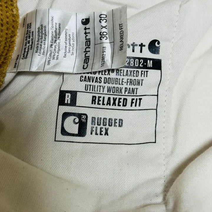 [BUNJANG] Carhartt Heavy Duty Double Knee Work Pants / 칼하트(Carhartt) 헤비 듀티 더블니 워크 팬츠