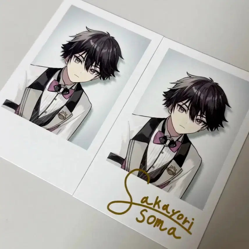 [BUNJANG] Nijisanji Sakayori Soma Debut Welcome Cheki Set / 니지산지 사카요리 소마 데뷔 웰컴 체키 판매 세트