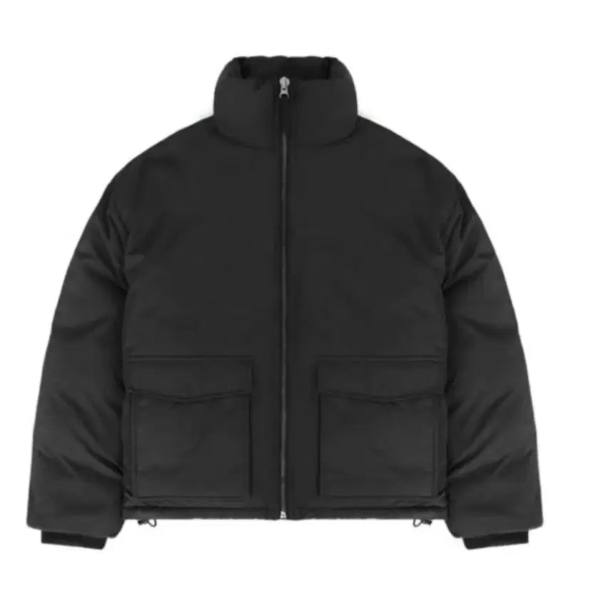 [BUNJANG] Gplysee Combat Down Jacket (Black) Short Padded Jacket / [M사이즈]지플리시 숏패딩 패딩 컴뱃 다운 자켓 오리털 덕다운