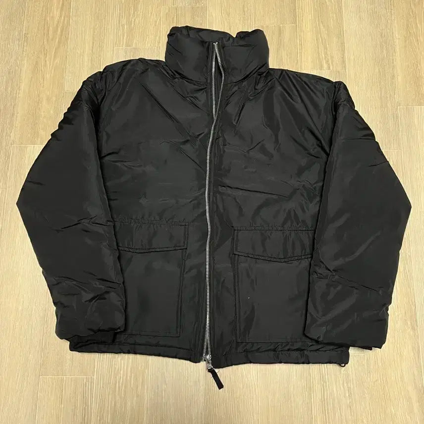 [BUNJANG] Gplysee Combat Down Jacket (Black) Short Padded Jacket / [M사이즈]지플리시 숏패딩 패딩 컴뱃 다운 자켓 오리털 덕다운