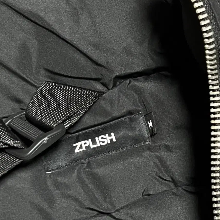 [BUNJANG] Gplysee Combat Down Jacket (Black) Short Padded Jacket / [M사이즈]지플리시 숏패딩 패딩 컴뱃 다운 자켓 오리털 덕다운
