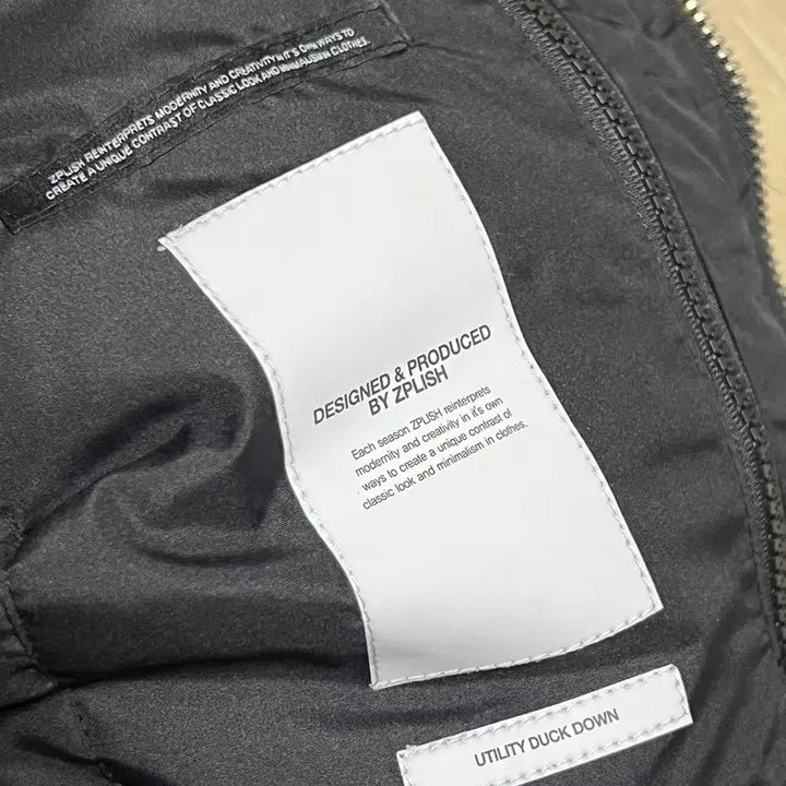 [BUNJANG] Gplysee Combat Down Jacket (Black) Short Padded Jacket / [M사이즈]지플리시 숏패딩 패딩 컴뱃 다운 자켓 오리털 덕다운