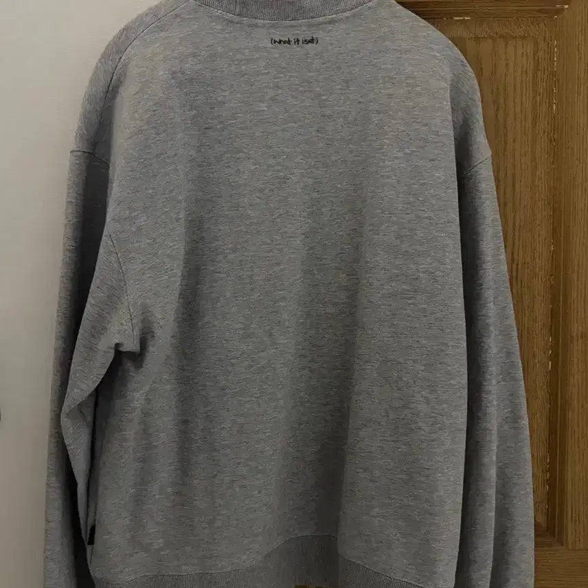 [BUNJANG] Mark Gonzales Friends Gray Sweatshirt / 마크곤잘레스 프렌즈 그레이 맨투맨