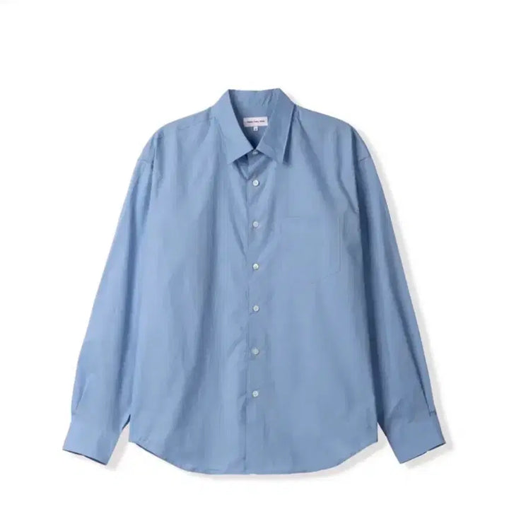 [BUNJANG] Steady Everywear Relaxed Shirt Socks Blue / [3] 스테디에브리웨어(sew) 라이트 릴렉스드 셔츠 삭스블루