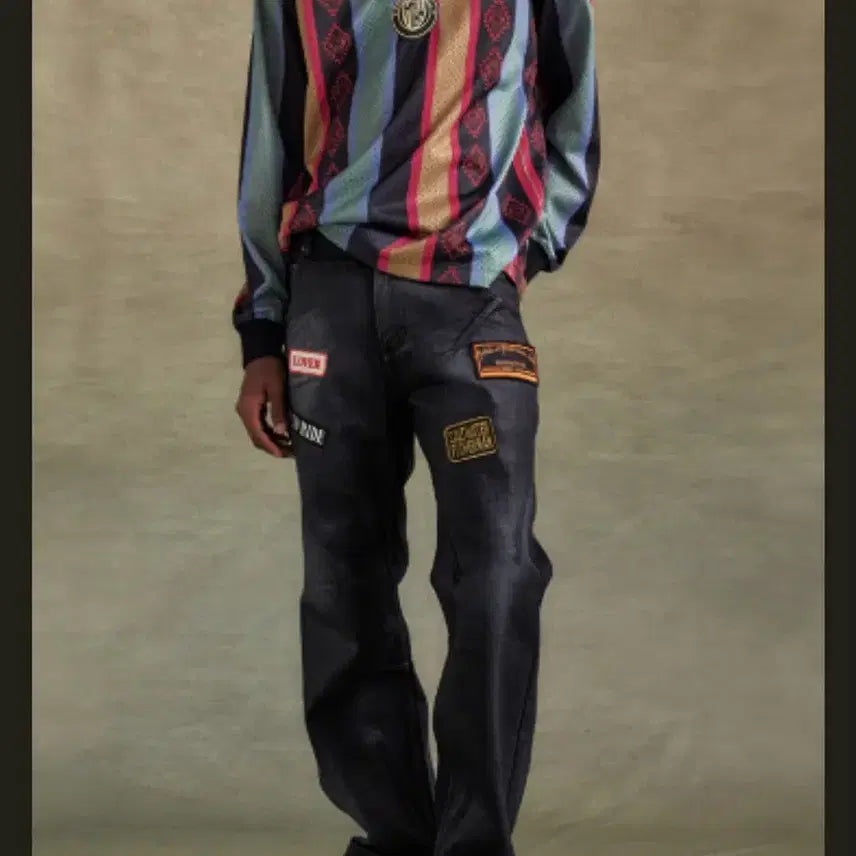 [BUNJANG] Andersson Bell Navajo Stripe Long Sleeve L / [새상품] 앤더슨벨 나바호 스트라이프 롱 슬리브 L