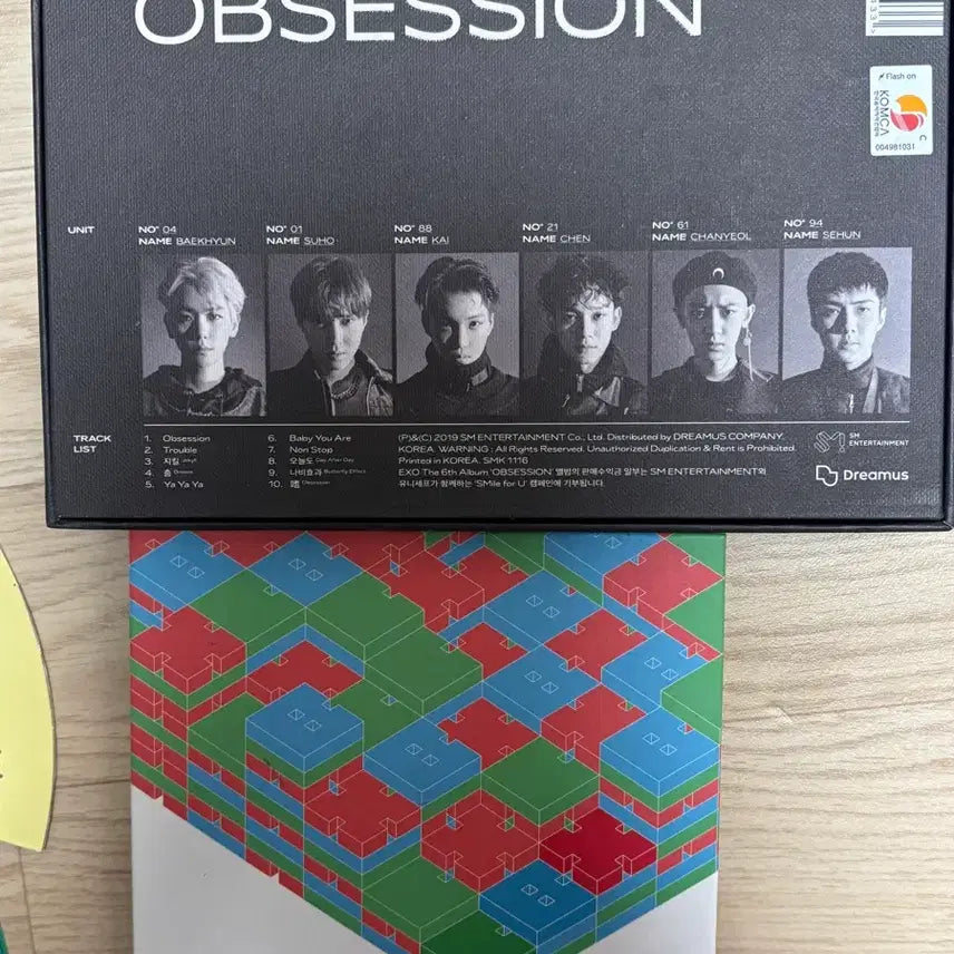 [BUNJANG] EXO Obsession Album Bundle Set / 엑소 옵세션 앨범, 첸백시 화요일 앨범
