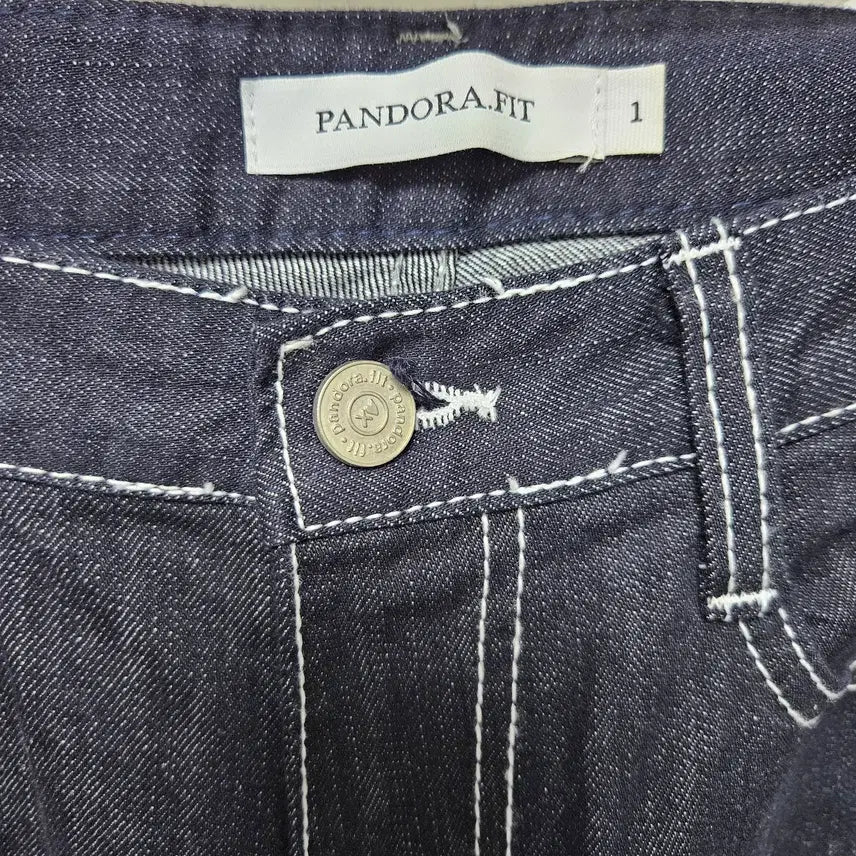 [BUNJANG] Pandora Fit Straight Wrinkle Jeans Denim Pants / 판도라핏 데님팬츠 [STRAIGHT] Wrinkle Jeans 윙클진